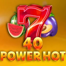 40 Power Hot slot logo by Amusnet Interactive at Astromania Casino