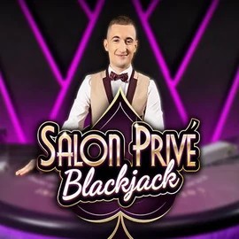 Blackjack Salon Privé casino game by Ezugi – featured logo at Astromania Casino