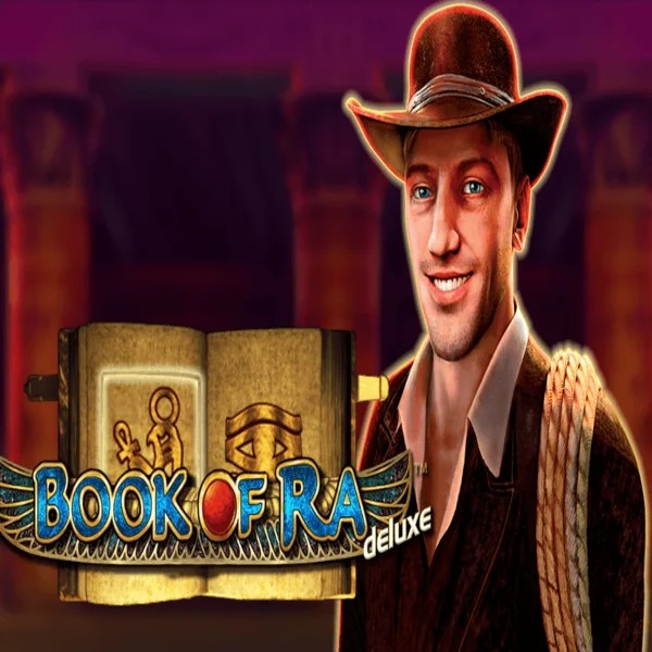 Enjoy Book of Ra Deluxe by Novomatic – logo hosted on astromaniacasinono.com