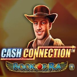 Cash Connection Book Of Ra logo by Novomatic Astromania Casino
