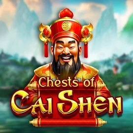 Chests of Cai Shen game by Pragmatic Play – logo hosted on Astromania Casino