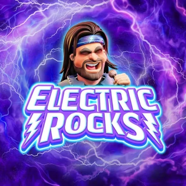 Electric Rocks logo by Inspired Gaming Astromania Casino