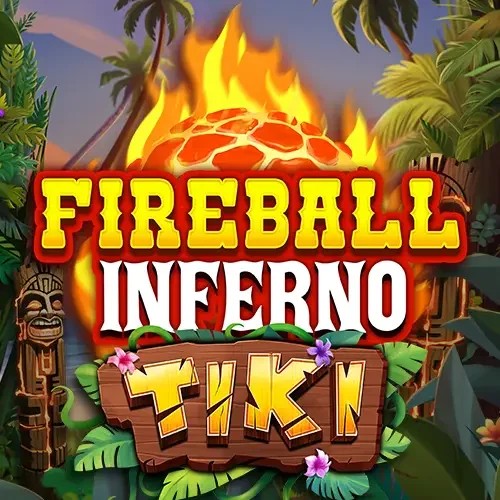 Fireball Inferno Tiki game by NetEnt – logo hosted on Astromania Casino