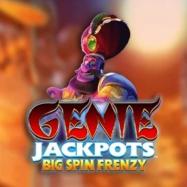 Genie Jackpots: Big Spin Frenzy logo by Blueprint Gaming Astromania Casino