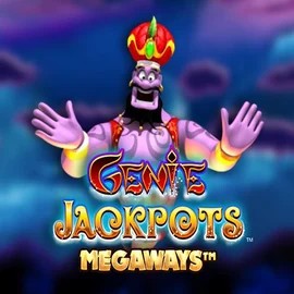 Genie Jackpots Megaways logo – Jackpots by Blueprint Gaming at Astromania Casino