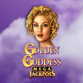 Golden Goddess Megajackpots online game logo by IGT on astromaniacasinono.com