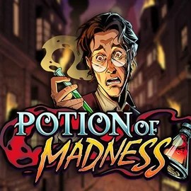 Potion of Madness by Play'n GO, showcased at astromaniacasinono.com – game logo