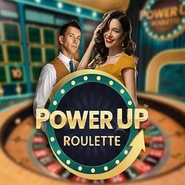 PowerUP Roulette by Pragmatic Play, showcased at astromaniacasinono.com – game logo