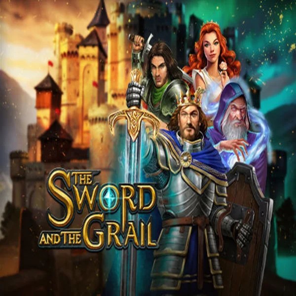 The Sword and the Grail logo by Play'n GO at Astromania Casino